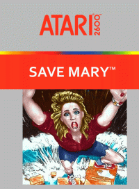 Save Mary Atari 2600  box art